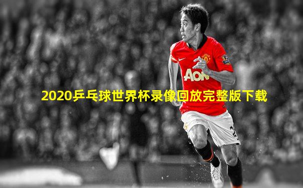 2020乒乓球世界杯录像回放完整版下载