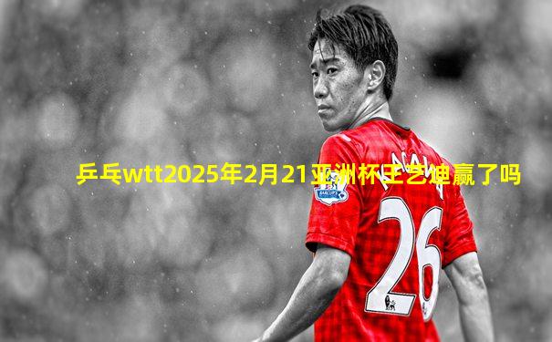 乒乓wtt2025年2月21亚洲杯王艺迪赢了吗