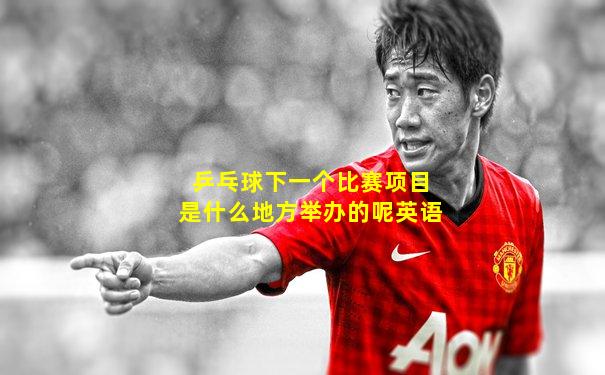 乒乓球下一个比赛项目是什么地方举办的呢英语
