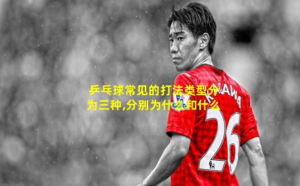 乒乓球常见的打法类型分为三种,分别为什么和什么