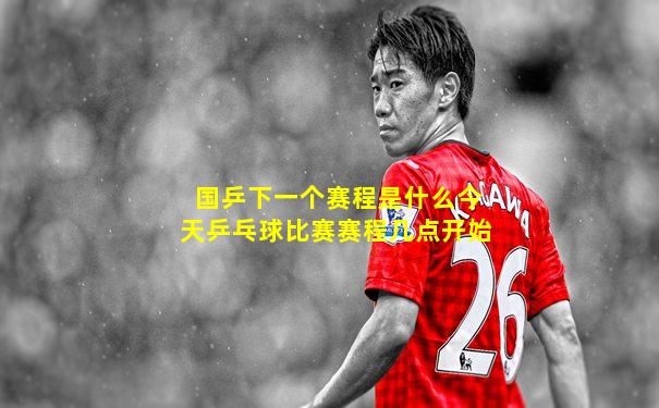 国乒下一个赛程是什么今天乒乓球比赛赛程几点开始