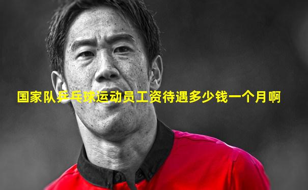 国家队乒乓球运动员工资待遇多少钱一个月啊