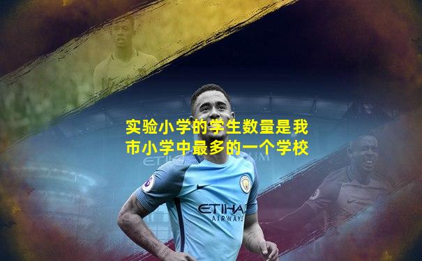 实验小学的学生数量是我市小学中最多的一个学校