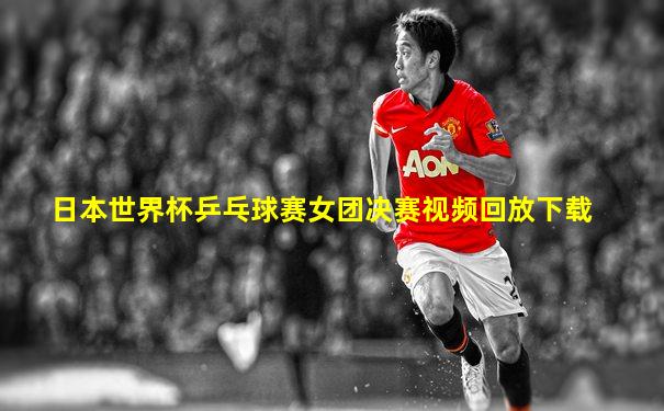日本世界杯乒乓球赛女团决赛视频回放下载